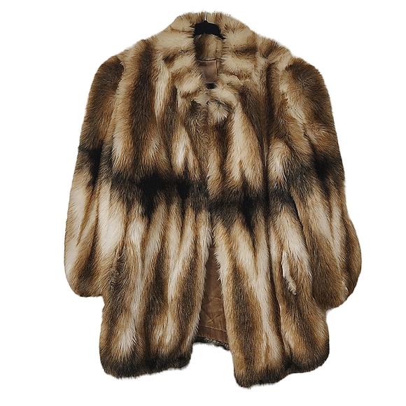 Vintage Jackets & Blazers - Vintage Faux Fur Coat